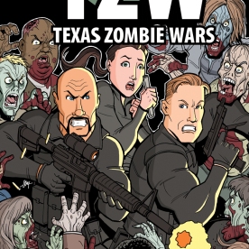 Texas Zombie Wars #1 Cover