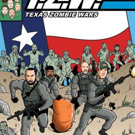 Texas Zombie Wars #0 Cover